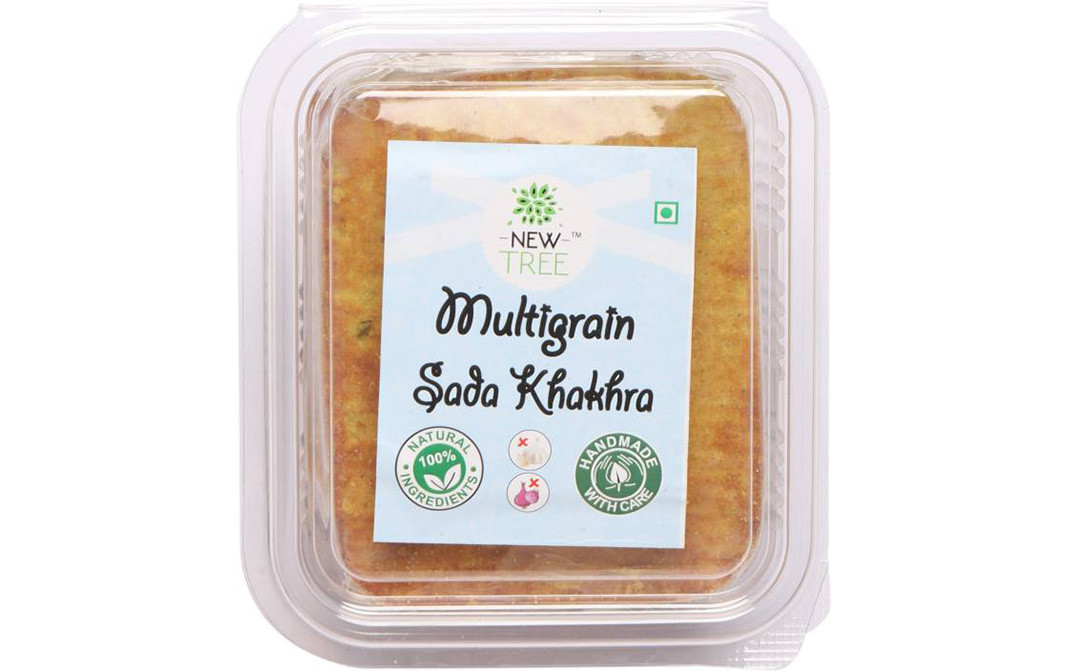 New Tree Multigrain Sada Khakhra    Box  180 grams